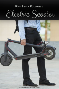 foldable electric scooter