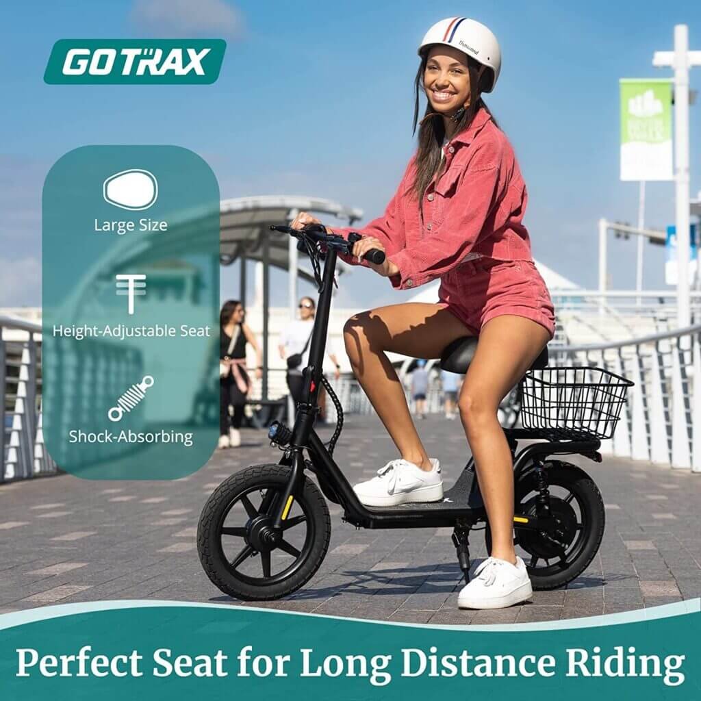 gotrax fles Electric Scooter with Seat