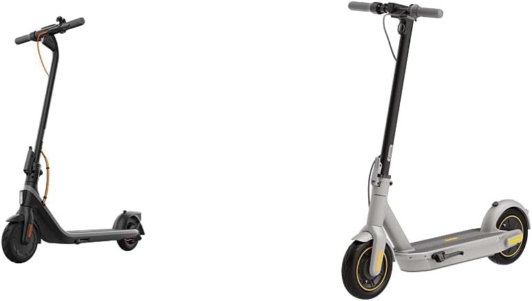 Segway Ninebot E2/E2 Plus/ES1L Electric KickScooter, Power by 250W-300W Motor, Up to 12.4-15.5 Miles Range 12.4 MPH-15.5 MPH, 8.1 Tires, Electronic Drum Brake, Commuter E-Scooter for Adults